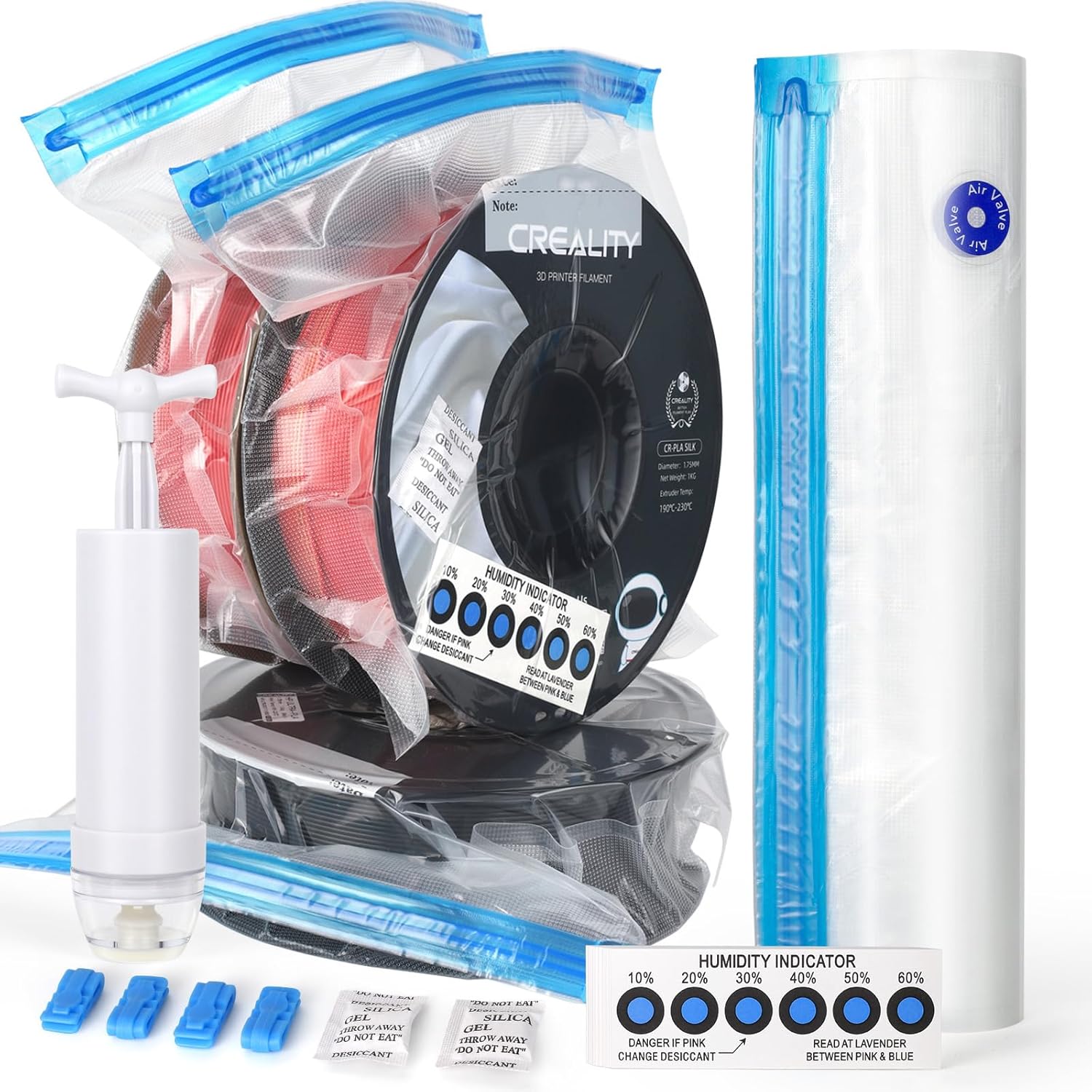 Filament Storage Vacuum Bags