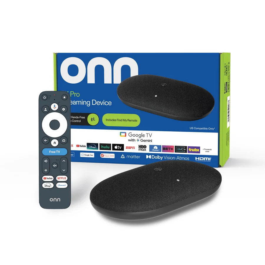 onn. 4K Pro streaming box