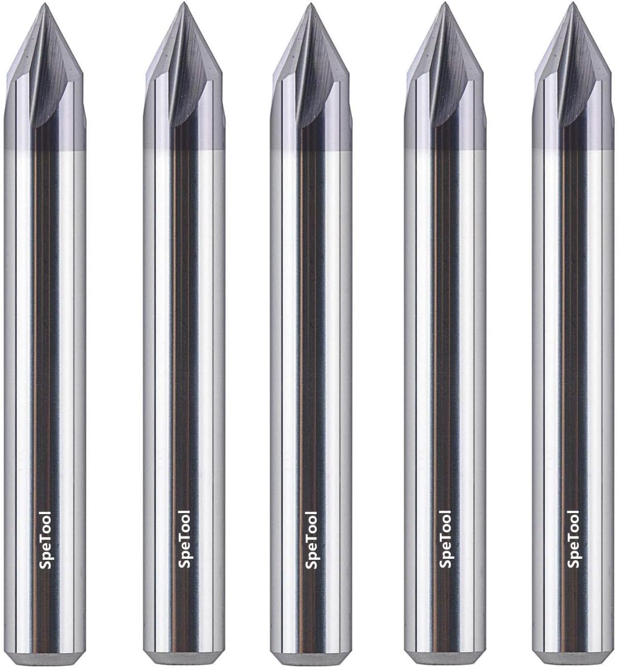 SpeTool V-Groove Chamfer End Mill